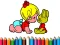 Back To School: Aby Girl Coloring — безплатна онлайн игра