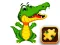 Aligator Puzzle — безплатна онлайн игра