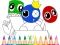 Rainbow Friends Coloring Book — безплатна онлайн игра