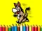 Back To School Coloring Book Donkey — безплатна онлайн игра