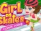 Girl on Skates: Flower Power — безплатна онлайн игра