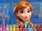 Anna Frozen Coloring — безплатна онлайн игра
