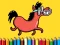 Back To School: Pony Coloring Book — безплатна онлайн игра