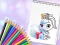 Cute Animals Coloring Book — безплатна онлайн игра