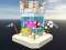 Castle Block Destruction — безплатна онлайн игра