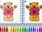 Cute Teddy Bear Colors — безплатна онлайн игра