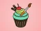 Yummy Cupcake Coloring — безплатна онлайн игра