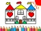 Back To School Coloring Book DOLL HOUS — безплатна онлайн игра