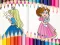 Beautiful Princess Coloring Book — безплатна онлайн игра
