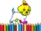 Back To School: Doggy Coloring Book — безплатна онлайн игра