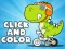 Click And Color Dinosaurs — безплатна онлайн игра