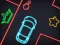 Neon Car Puzzle — безплатна онлайн игра
