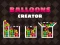 Balloons Creator — безплатна онлайн игра