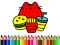 Back To School: Cute Cats Coloring — безплатна онлайн игра
