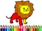 Back To School: Lion Coloring Book — безплатна онлайн игра