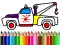 Back To School: Trucks Coloring — безплатна онлайн игра