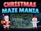 Christmas Maze Mania — безплатна онлайн игра