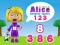 World of Alice Numbers Shapes — безплатна онлайн игра