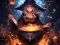 Anime girls Witchcraft — безплатна онлайн игра