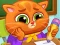 Lovely Virtual Cat At School — безплатна онлайн игра