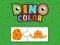 Dino Color — безплатна онлайн игра