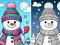 Coloring book Winter — безплатна онлайн игра