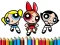 PowerPuff Girls Coloring Book — безплатна онлайн игра