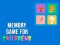 Memory Game for Childrens — безплатна онлайн игра
