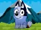 Bluey dog pixal — безплатна онлайн игра