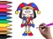 Pomni Coloring Time — безплатна онлайн игра