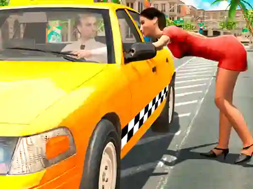 Crazy Taxi Simulator — безплатна онлайн игра