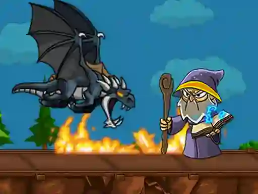 Dragon vs Mage — безплатна онлайн игра