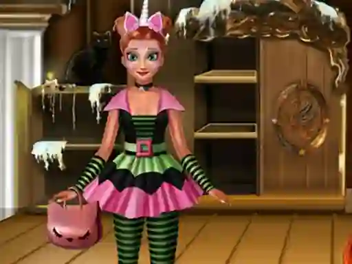 Princess Halloween Party — безплатна онлайн игра