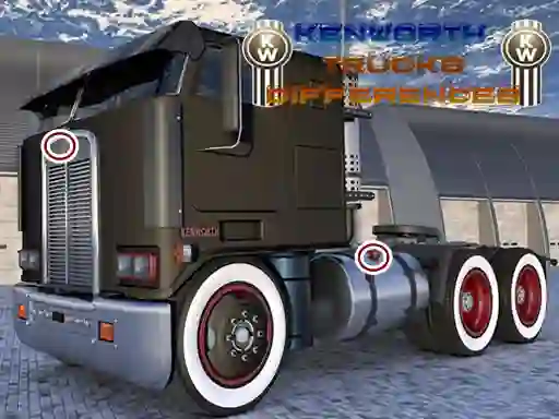 Kenworth Trucks Differences — безплатна онлайн игра