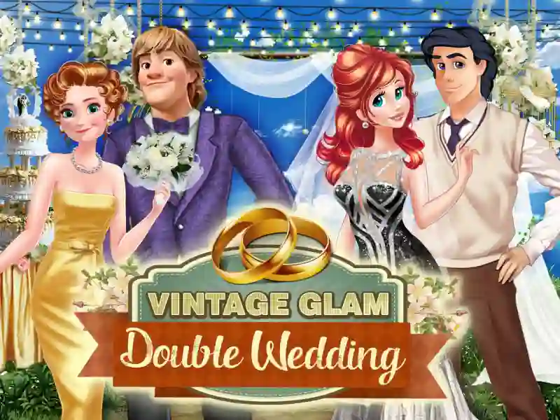 Vintage Glam: Double Wedding — безплатна онлайн игра