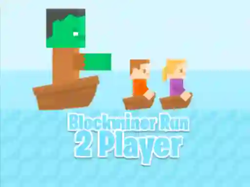 Blockminer Run  2 player — безплатна онлайн игра