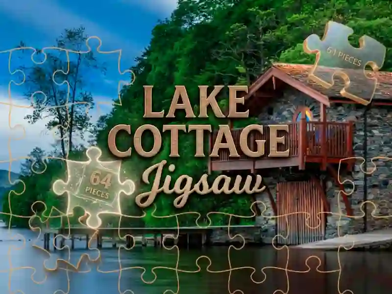 Lake Cottage Jigsaw — безплатна онлайн игра