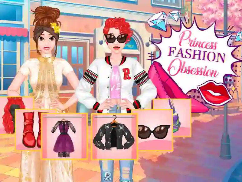 Princess Fashion Obsession — безплатна онлайн игра