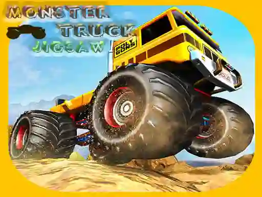 Monster Trucks Jigsaw — безплатна онлайн игра