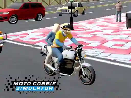 Moto Cabbie Simulator — безплатна онлайн игра