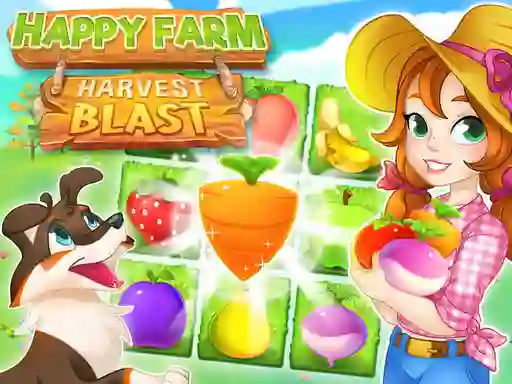 Happy Farm Harvest Blast — безплатна онлайн игра