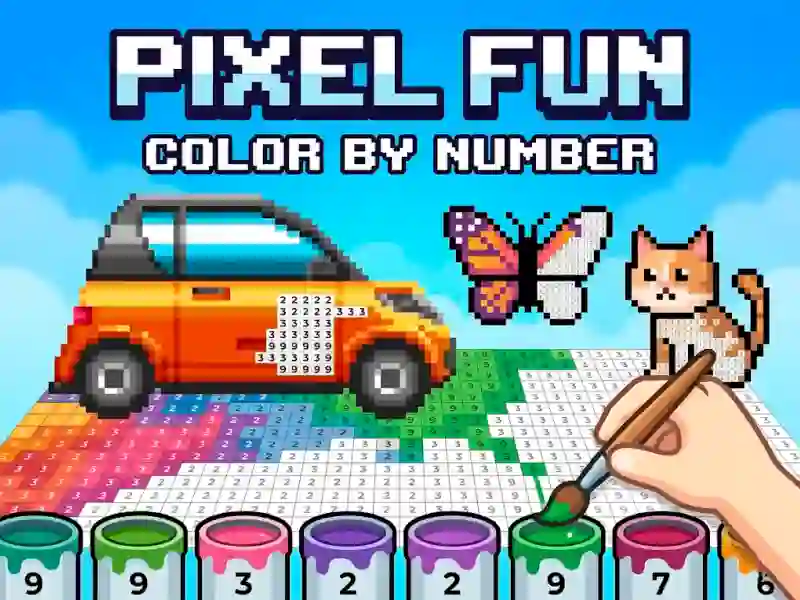 Pixel Fun Color By Number — безплатна онлайн игра