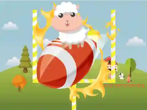 Animals Rugby Flick — безплатна онлайн игра