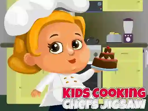 Kids Cooking Chefs Jigsaw — безплатна онлайн игра