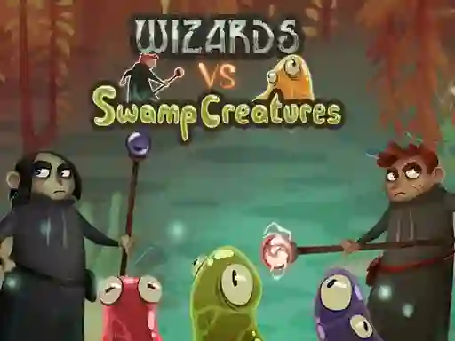 Wizards vs swamp creatures — безплатна онлайн игра