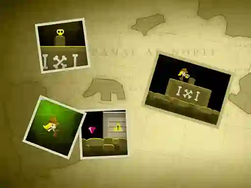 Indygirl and the Golden Skull — безплатна онлайн игра