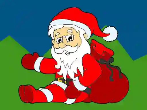 Santa Claus Coloring Book — безплатна онлайн игра