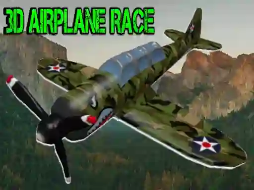 3D Airplane Race — безплатна онлайн игра