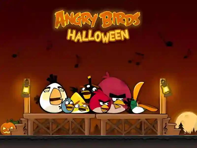 Angry birds Halloween HD — безплатна онлайн игра
