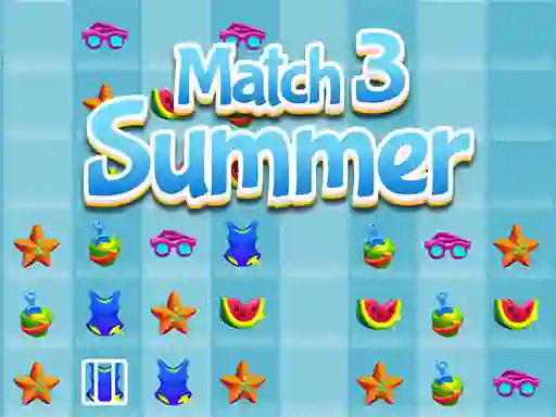 Match 3 Summer — безплатна онлайн игра
